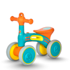 4-Wheel Balance Bike With Music & Led